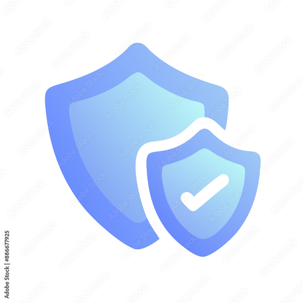 A simple, solid black icon of a shield, representing protection and security. The icon has a minimalist design with clean lines and a slightly glossy finish A simple, solid black icon of a shield, representing protection and security. The icon has a minimalist design with clean lines and a slightly glossy finish