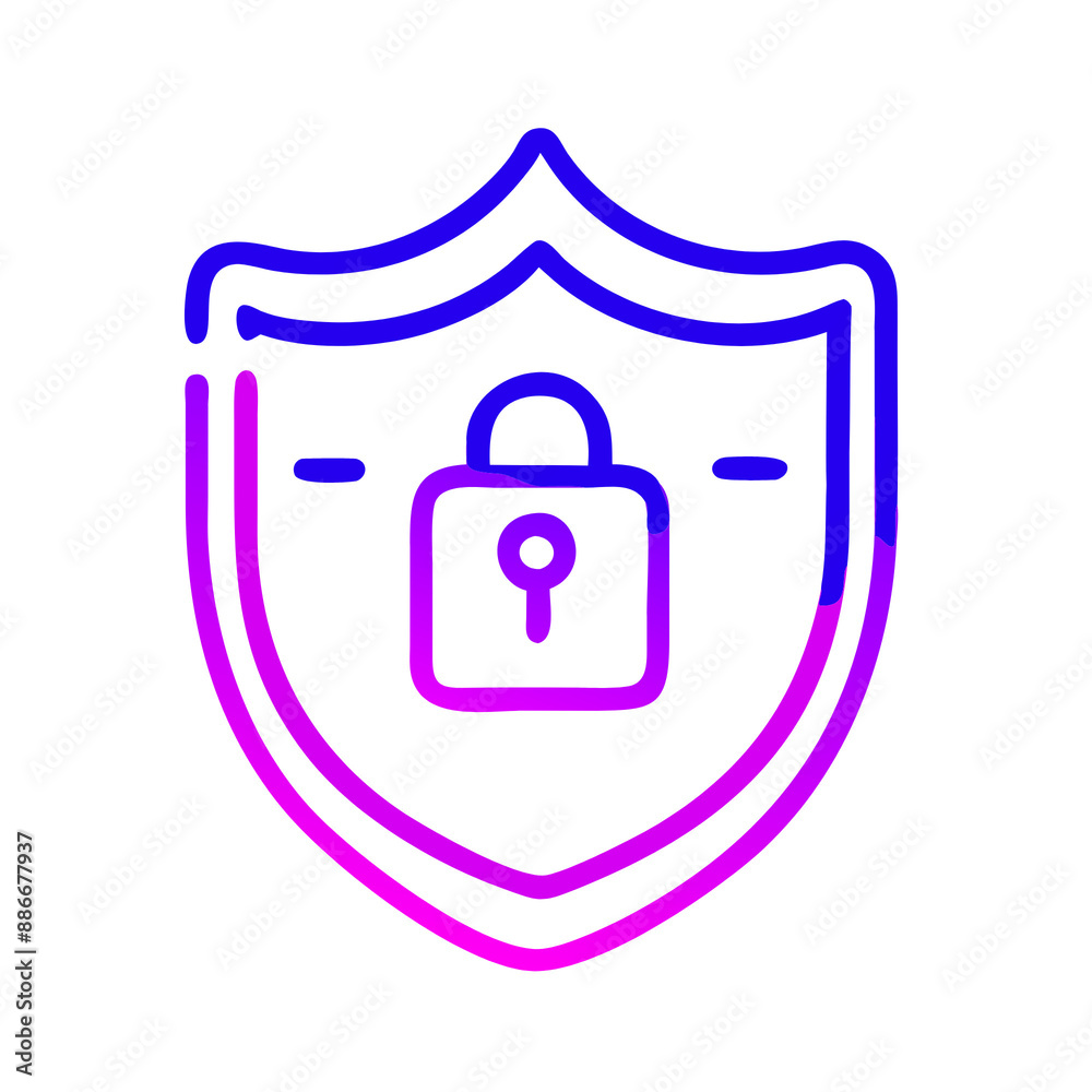 A simple, solid black icon of a shield, representing protection and security. The icon has a minimalist design with clean lines and a slightly glossy finish A simple, solid black icon of a shield, representing protection and security. The icon has a minimalist design with clean lines and a slightly glossy finish