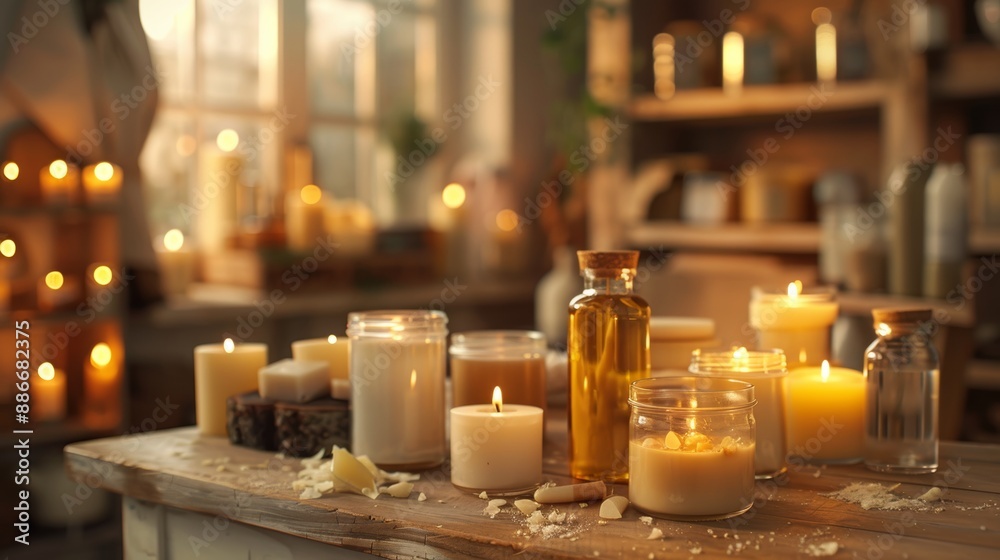Soothing Soy Aromatic Candle Making Workshop with Essential Oils and Glass Jars Soothing Soy Aromatic Candle Making Workshop with Essential Oils and Glass Jars