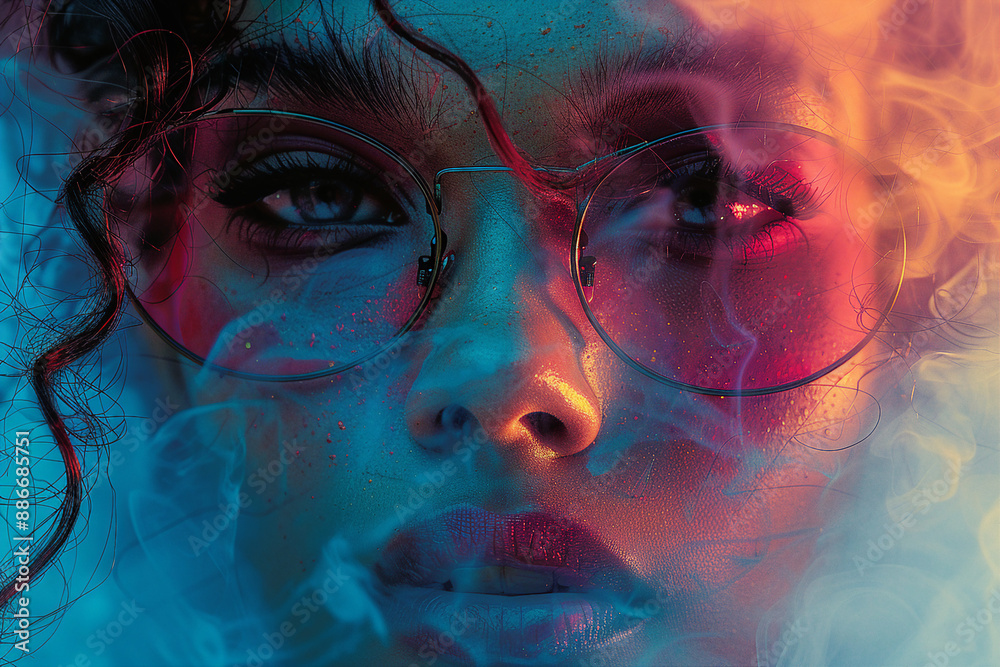 Consciousness soul of a woman onceptual AI generative illustration surreal fantasy art Consciousness soul of a woman onceptual AI generative illustration surreal fantasy art