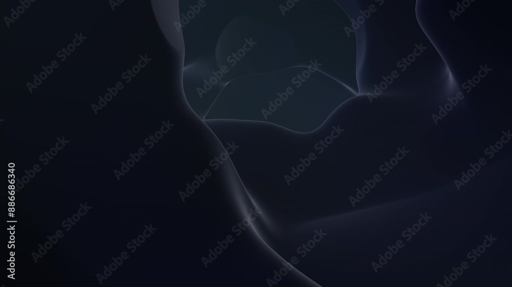 An abstract black swirl pattern adorns a dark backdrop, creating an eye-catching visual display An abstract black swirl pattern adorns a dark backdrop, creating an eye-catching visual display