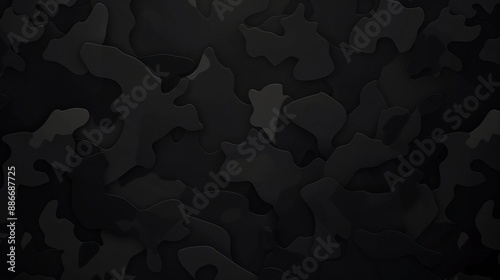 Black camouflage background