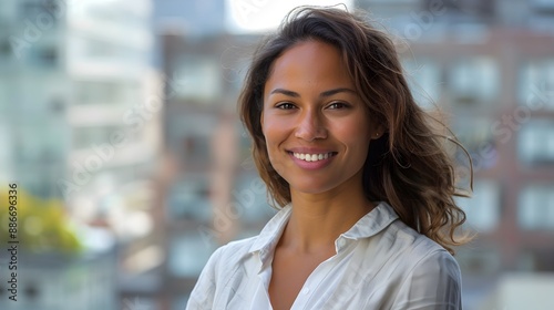 Confident Businesswoman Reflecting on Career Success in Urban Setting Free Download Confident Businesswoman Reflecting on Career Success in Urban Setting - GFXLoad