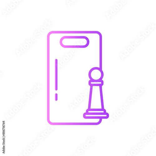 online game gradient icon