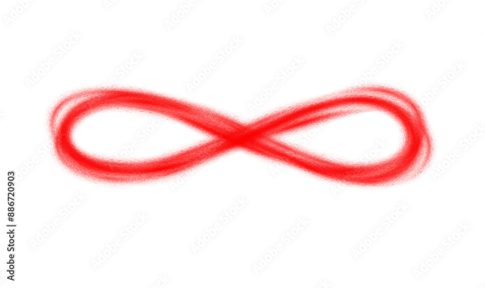 Red transparent infinity symbol. Mobius strip. Png Red transparent infinity symbol. Mobius strip. Png