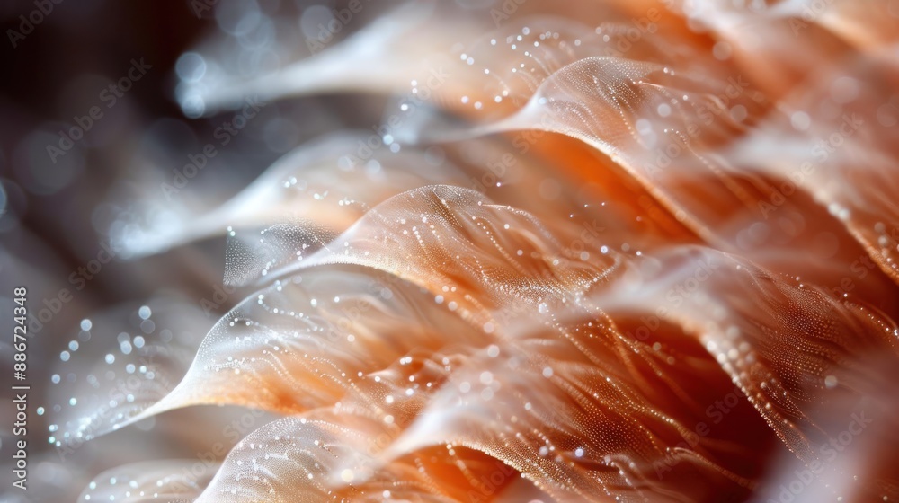 An artistic portrayal of soft, flowing waves showing intricate light layers, delivering a sense of tranquillity and depth through its gentle and elegant design. An artistic portrayal of soft, flowing waves showing intricate light layers, delivering a sense of tranquillity and depth through its gentle and elegant design.