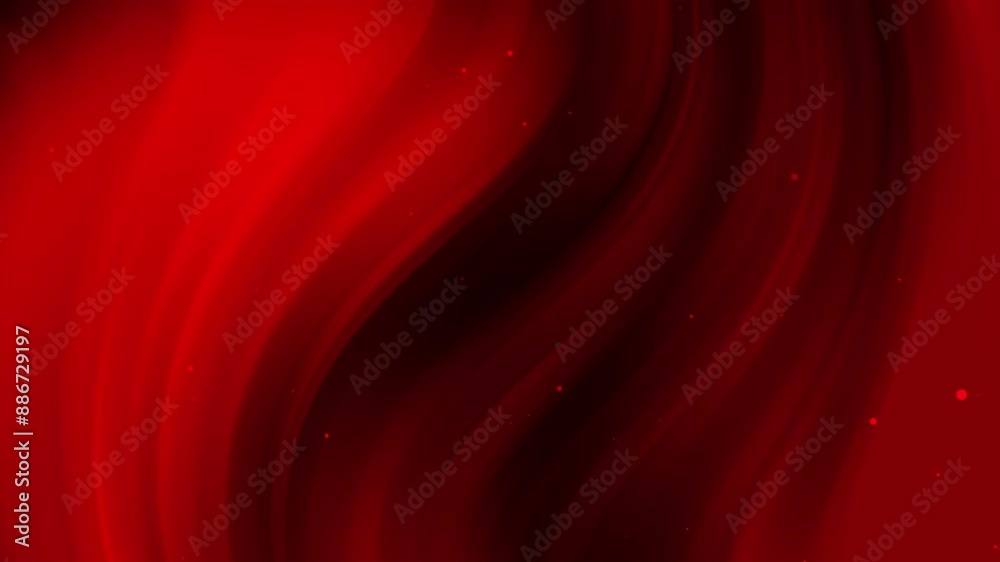 Dark red gradient with smooth curves and small red dots. Suitable for modern graphic design, abstract backgrounds, or vibrant marketing materials.