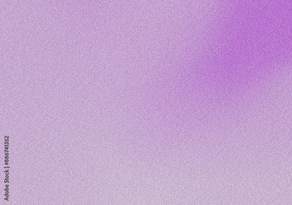 Fototapeta premium Grainy purple gradient background with blazing purple light and noise texture effect banner in the background