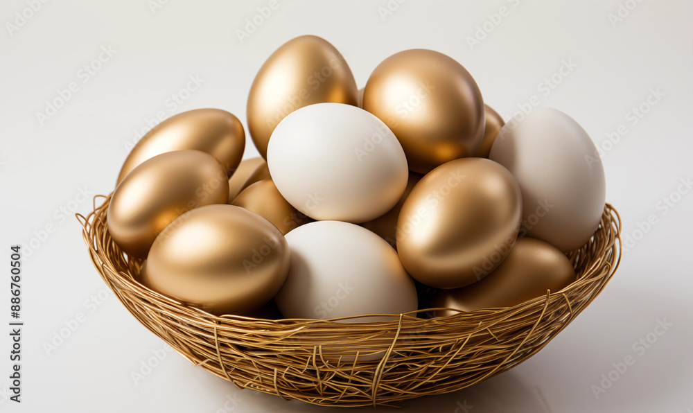 Diversifikation Geldanlage breit aufstellen Streuung Eier Korb