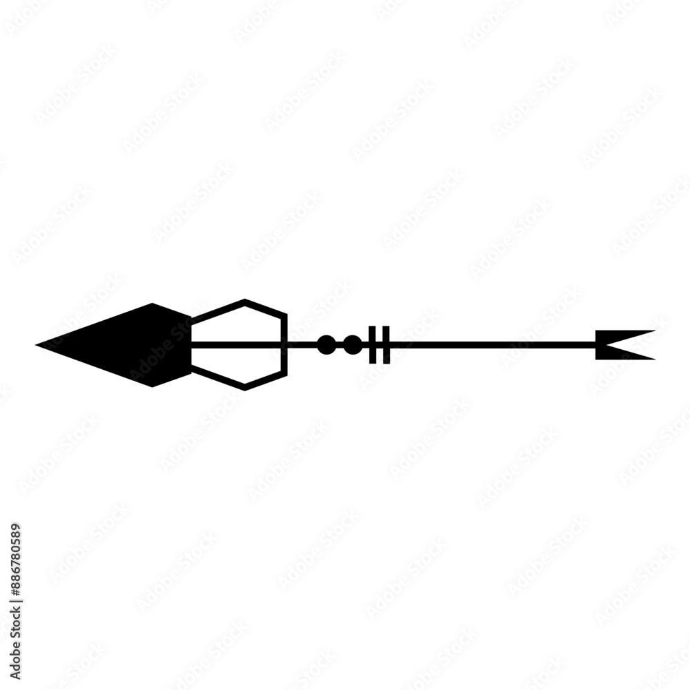 Ethnic Tribal Arrows. Vector Illustration Ethnic Tribal Arrows. Vector Illustration