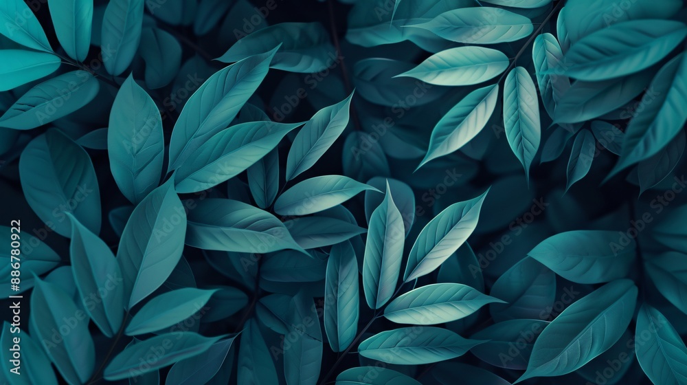 Abstract leaves in the background, a pattern that showcases nature's textures. Bright green decoration, a representation of plant life. Abstract leaves in the background, a pattern that showcases nature's textures. Bright green decoration, a representation of plant life.