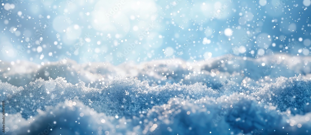 Snow-covered texture creating a bright winter background with a cold, frosty atmosphere, featuring shimmering particles, suitable for a copy space image. Snow-covered texture creating a bright winter background with a cold, frosty atmosphere, featuring shimmering particles, suitable for a copy space image.