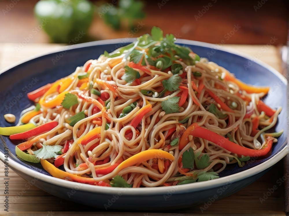 stir fried noodles with vegetables stir fried noodles with vegetables