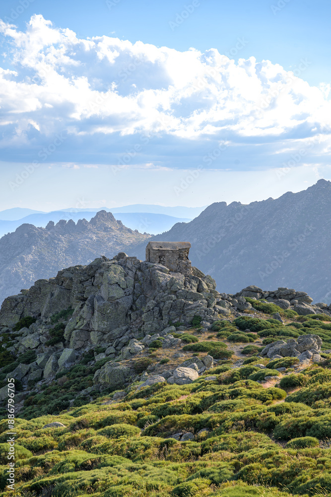 Naklejka premium Caseta del guarda en La Najarra