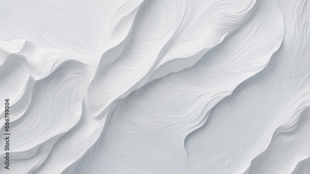 Obraz premium Minimalistic White Texture Pattern Background Elegant Simple Clean and Modern Design