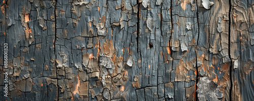 A grunge texture background with rough, splintered wood and chipped paint, giving a weathered and