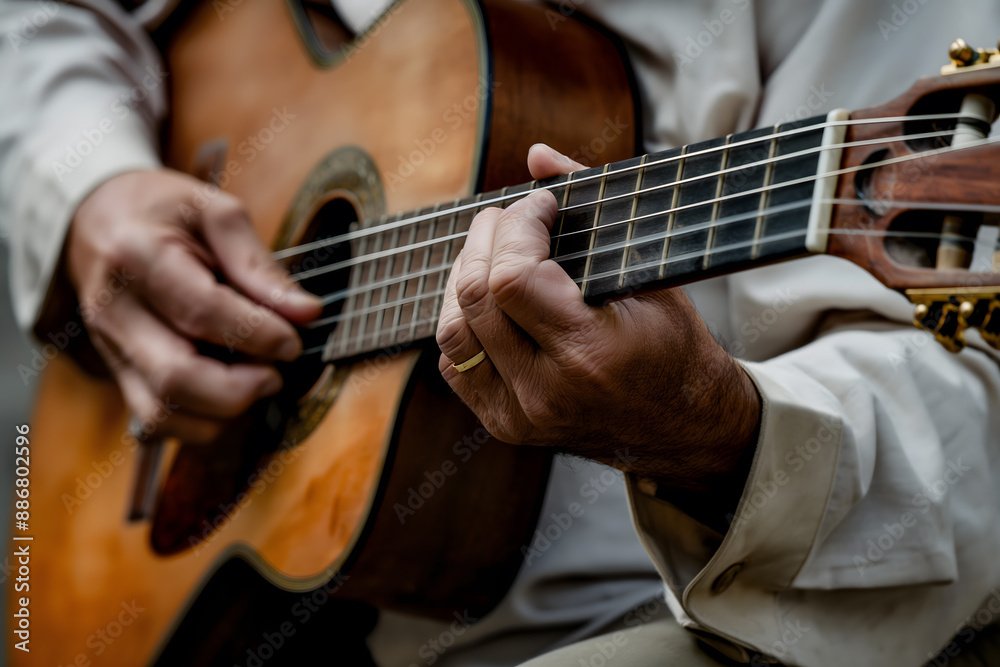 Intimate Moment of a Musician Mastering Guitar Chords Intimate Moment of a Musician Mastering Guitar Chords