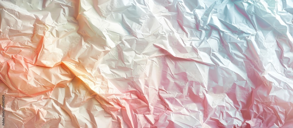 Fototapeta premium Background with copy space image over tissue paper surface