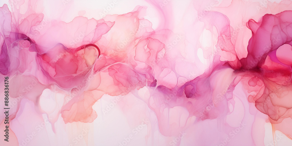 Colorful alcohol ink abstract background shades Of pink Colorful alcohol ink abstract background shades Of pink