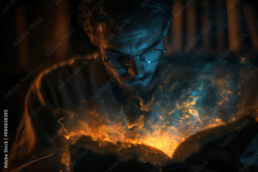 Book clubs gather in a supernatural scene, where members discuss stories that come to life and characters that step out of the pages Book clubs gather in a supernatural scene, where members discuss stories that come to life and characters that step out of the pages
