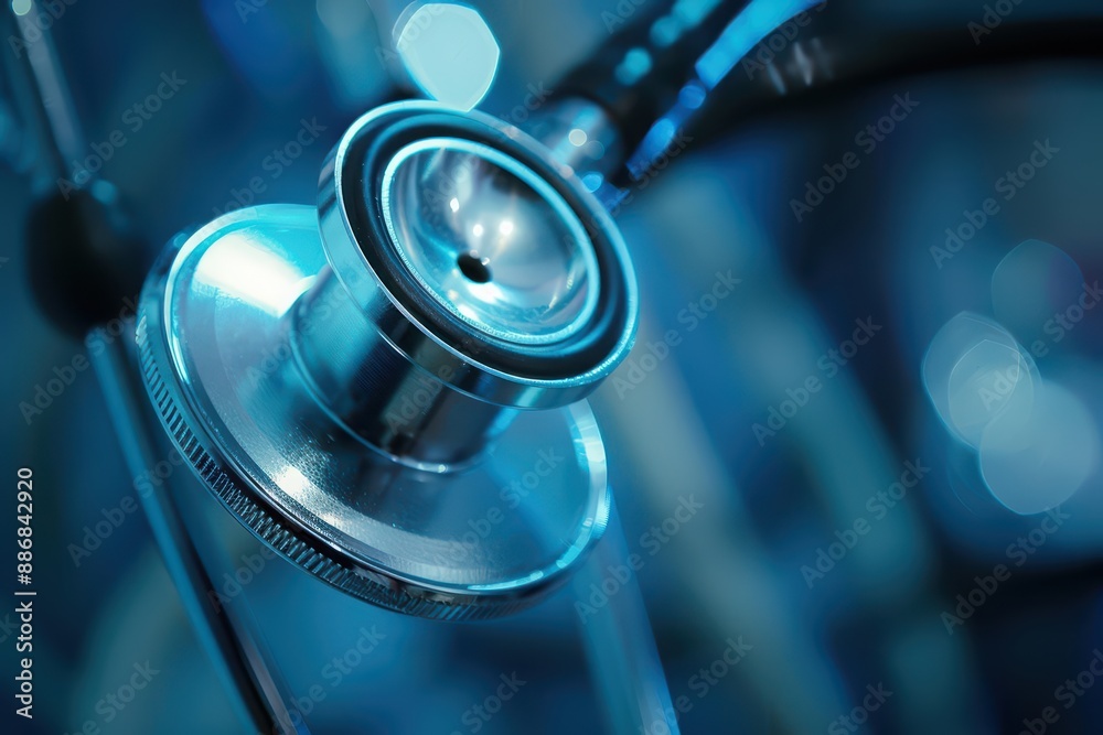 Telemedicine is expanding access to healthcare, providing remote consultations and monitoring, especially in underserved areas, Sharpen close up hitech concept with blur background Telemedicine is expanding access to healthcare, providing remote consultations and monitoring, especially in underserved areas, Sharpen close up hitech concept with blur background