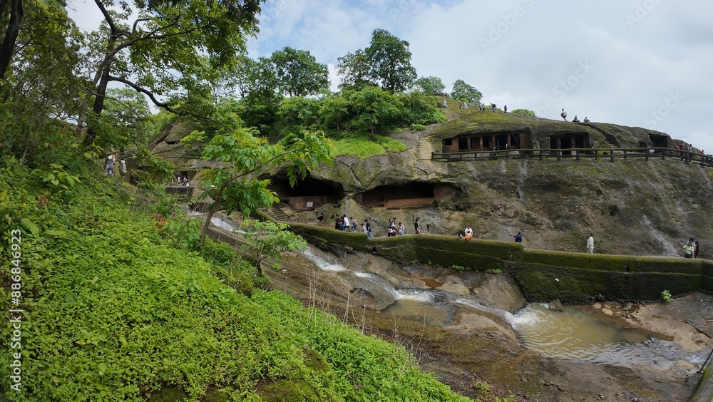 Exploring The Ancient Rock-Cut Caves Of Kanheri, Mumbai, Maharashtra, India Exploring The Ancient Rock-Cut Caves Of Kanheri, Mumbai, Maharashtra, India