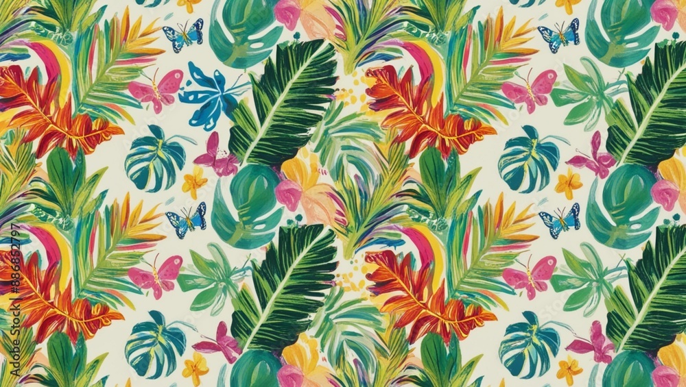 Tropical Paradise backgourand Tropical Paradise backgourand