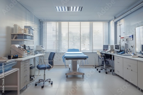 Examination Room with Medical Equipment