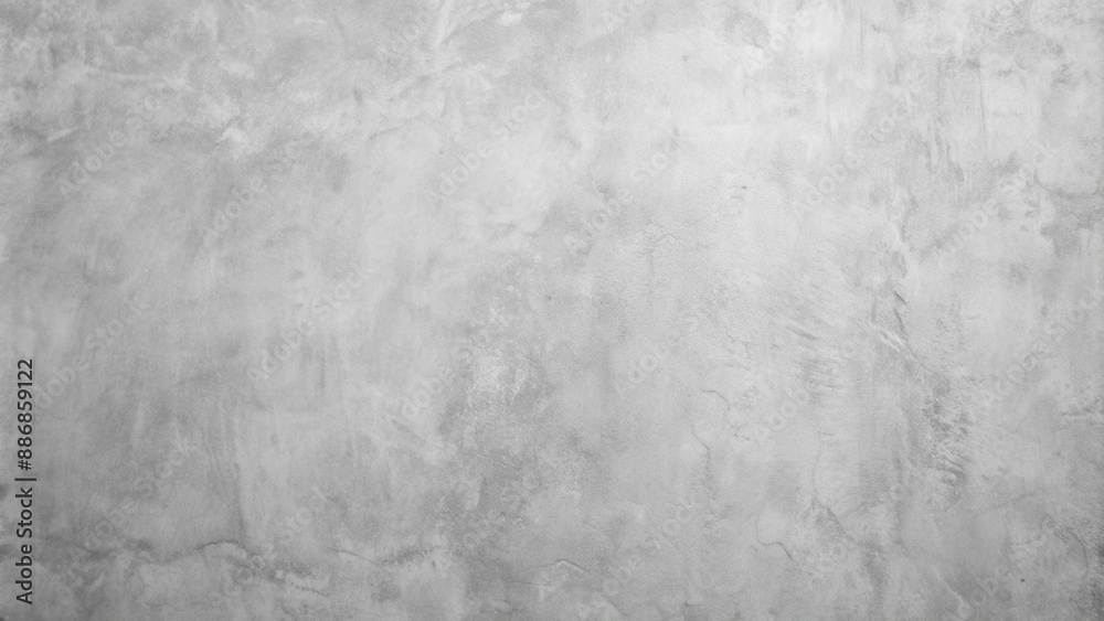Fototapeta premium White wall with gray paint texture on gray plaster concrete wall background,generative ai