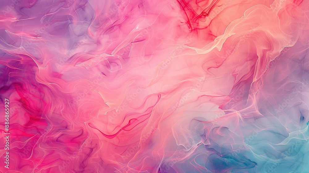 A close-up of a colorful wallpaper with a significant amount of smoke rising from its top A close-up of a colorful wallpaper with a significant amount of smoke rising from its top