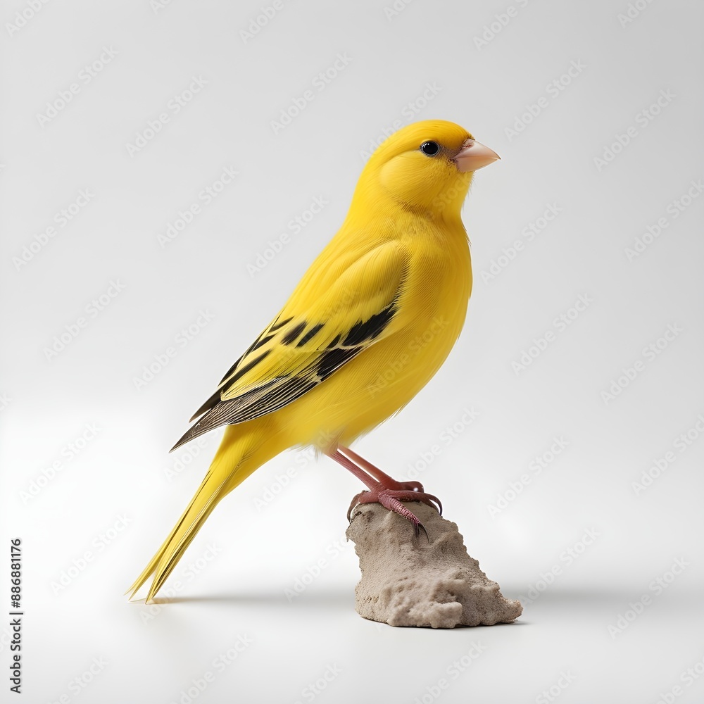 yellow wagtail isolated on white yellow wagtail isolated on white