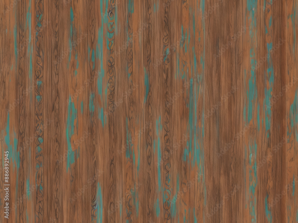 Fototapeta premium wood texture background,Ai generated 