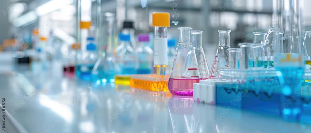 Laboratory Technicians Analyzing Mineral Content in Samples Using Scientific Equipment Laboratory Technicians Analyzing Mineral Content in Samples Using Scientific Equipment