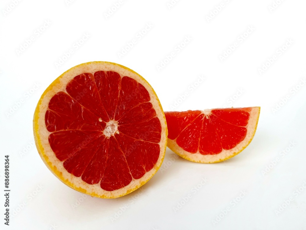 Fresh grapefruit fruit. Grapefruit isolated on white background. Grapefruit with clipping path. Fresh grapefruit fruit. Grapefruit isolated on white background. Grapefruit with clipping path.