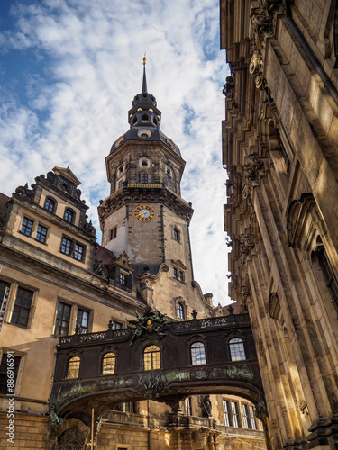 Barocke Fassaden in Dresden photo