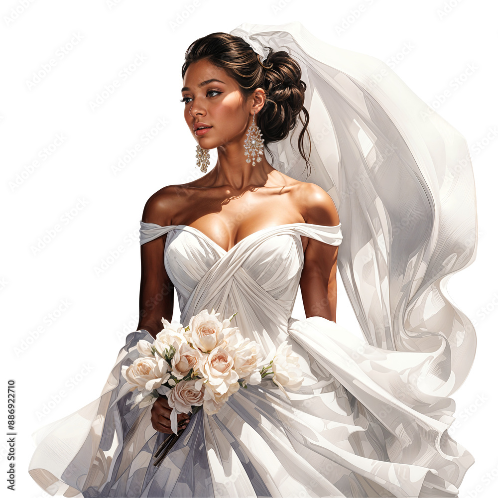 portrait of a bride portrait of a bride
