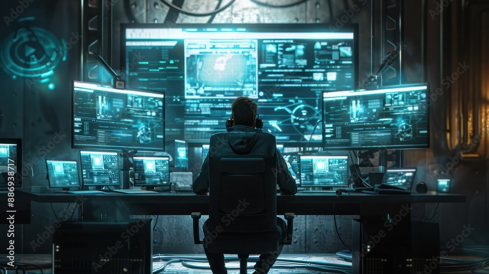 In the Zone: Programmer Absorbed in Coding Across a Multi-Monitor Workspace, Generative AI In the Zone: Programmer Absorbed in Coding Across a Multi-Monitor Workspace, Generative AI