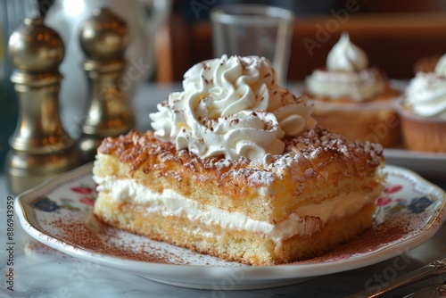 Wallpaper Mural Cuba: Tres Leches Cake A sponge cake soaked in three kinds of milk - evaporated milk, condensed milk, and heavy cream - and topped with whipped cream. Torontodigital.ca