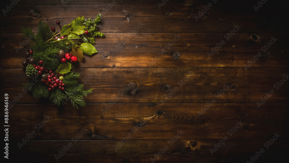 Dark oak wood background Dark oak wood background