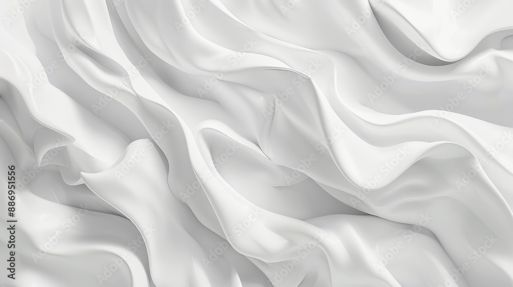 Fototapeta premium Abstract White Background