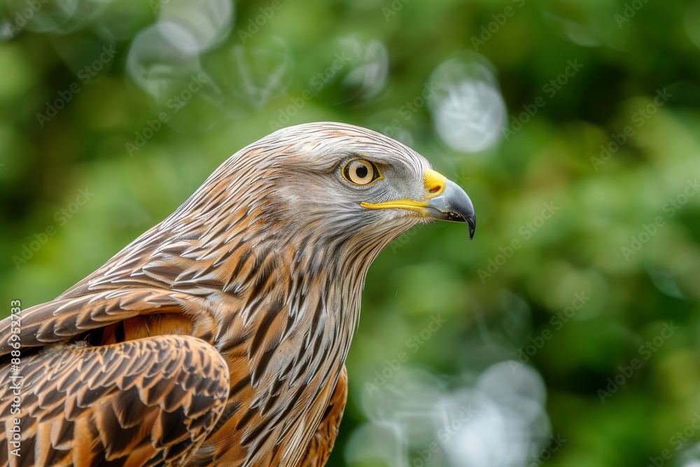Red kite - portrait (Milvus milvus). Beautiful simple AI generated image in 4K, unique. Red kite - portrait (Milvus milvus). Beautiful simple AI generated image in 4K, unique.