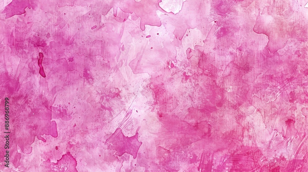 Abstract Pink Watercolor Background