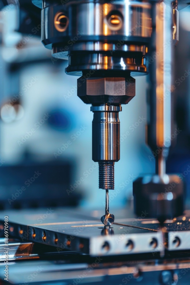Machine machining metal Machine machining metal