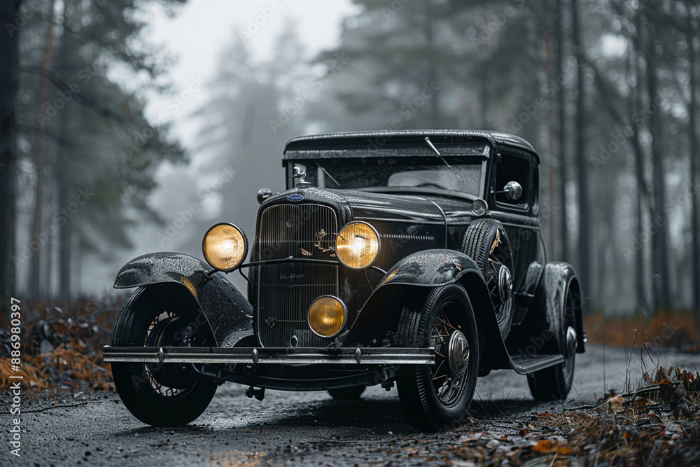 Fototapeta premium Vintage Oldtimer Car