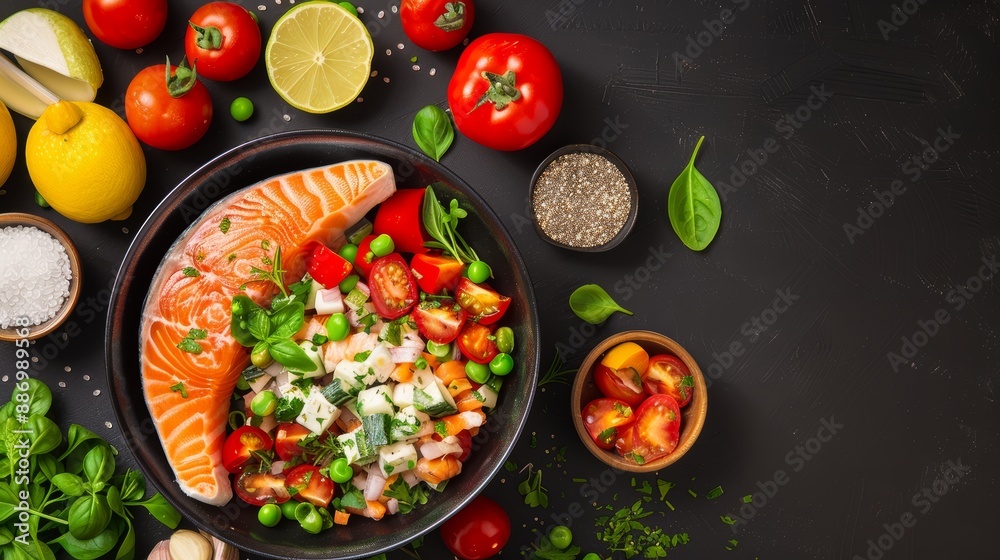 High-definition photo of a healthy meal prep, fresh ingredients, clean eating concept, high-resolution photo, realistic photo, cinematography High-definition photo of a healthy meal prep, fresh ingredients, clean eating concept, high-resolution photo, realistic photo, cinematography