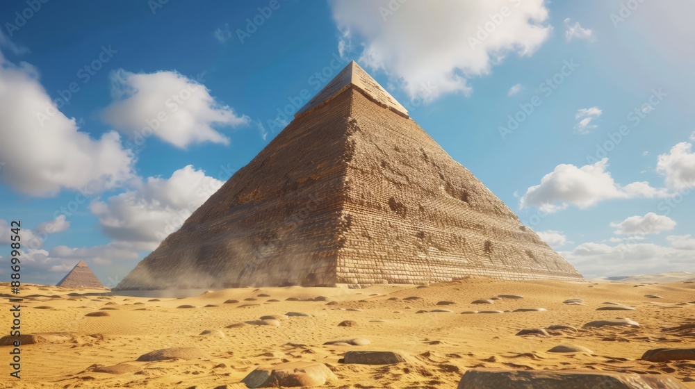 Cinematic photo of egyptian pyramid bc highly detailed and realistic Cinematic photo of egyptian pyramid bc highly detailed and realistic