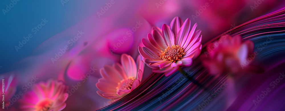 Obraz premium Magenta Tones Background