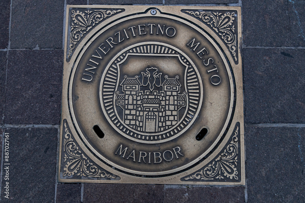 Maribor, Slovenia. Beauty of the historic center, typical streets, squares, underground cellar and the beauty of a city with Austrian architecture. Famous for wine. Second largest city in Slovenia. Maribor, Slovenia. Beauty of the historic center, typical streets, squares, underground cellar and the beauty of a city with Austrian architecture. Famous for wine. Second largest city in Slovenia.