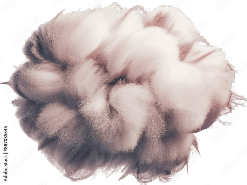 Isolated PNG 3d Abstract Shape, GENERATIVE AI