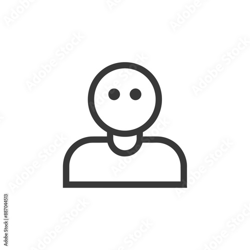 forum minimalist line art icon logo symbol